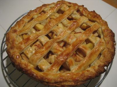 Lattice Top Apple Pie